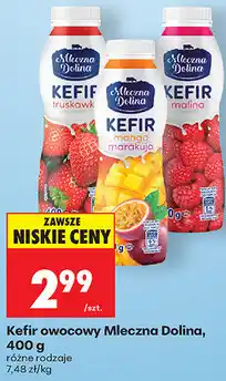 Biedronka Kefir owocowy Mleczna Dolina oferta