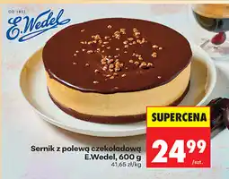 Biedronka Sernik z polewą czekoladową E.Wedel oferta