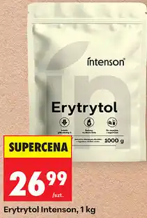 Biedronka Erytrytol Intenson oferta