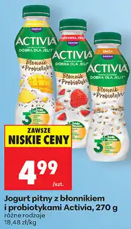 Biedronka Jogurt pitny z błonnikiem i probiotykami Activia oferta