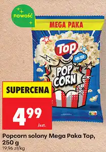 Biedronka Popcorn solony Mega Paka Top oferta