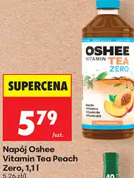 Biedronka Napój Oshee Vitamin Tea Peach Zero oferta