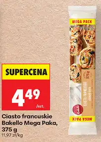 Biedronka Ciasto francuskie Bakello Mega Paka oferta