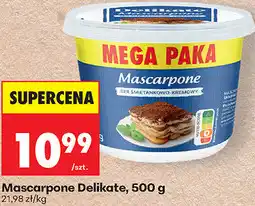 Biedronka Mascarpone Delikate oferta