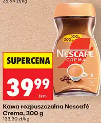 Biedronka Kawa rozpuszczalna Nescafe Crema oferta