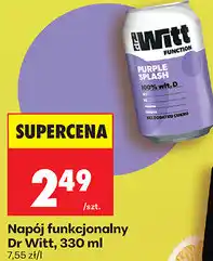 Biedronka Napój funkcjonalny Dr Witt oferta