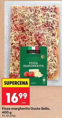 Biedronka Pizza margherita Gusto Bello oferta