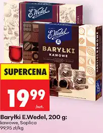 Biedronka Baryłki E.Wedel, 200 g: kawowe, Soplica oferta