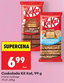 Biedronka Czekolada Kit Kat, 99 g różne rodzaje oferta