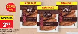Biedronka Kiełbasa śląska z szynki Kraina Wędlin Select oferta