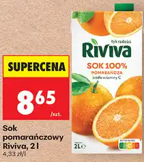 Biedronka Sok pomarańczowy Riviva oferta