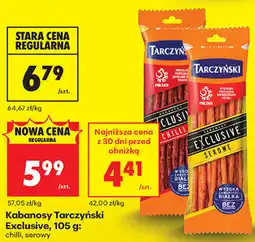 Biedronka Kabanosy Tarczyński Exclusive, 105 g oferta