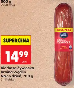 Biedronka Kiełbasa Żywiecka Kraina Wędlin Na co dzień oferta