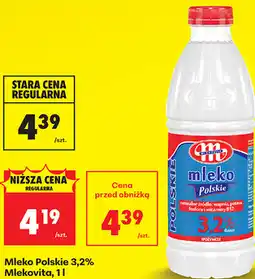 Biedronka Mleko Polskie 3,2% Mlekovita oferta