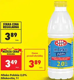 Biedronka Mleko Polskie 2,0% Mlekovita oferta