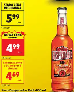 Biedronka Piwo Desperados Red oferta