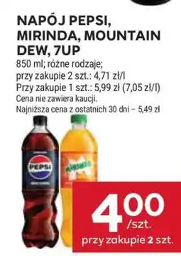 Stokrotka Market Napój Pepsi, Mirinda, Mountain Dew, 7UP oferta