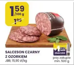 Stokrotka Market SALCESON CZARNY Z OZORKIEM oferta
