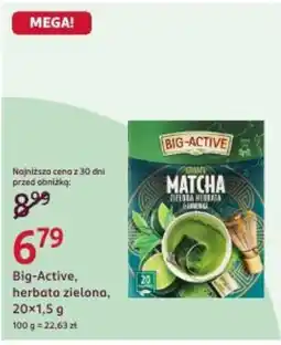 Rossmann Big-Active, herbata zielona oferta