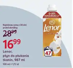 Rossmann Lenor, płyn do płukania tkanin oferta