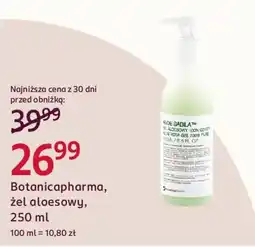 Rossmann Botanicapharma, żel aloesowy oferta