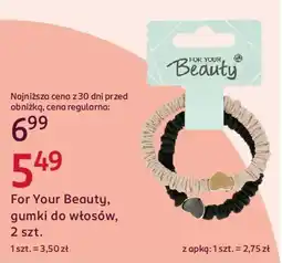 Rossmann For Your Beauty, gumki do włosów oferta