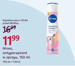 Rossmann Nivea, antyperspirant w sprayu oferta