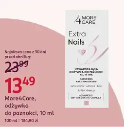 Rossmann More4Care, odżywka do paznokci oferta