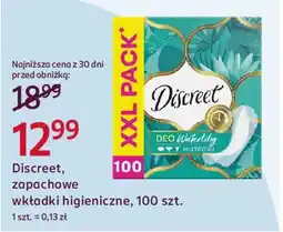 Rossmann Discreet wkładki higieniczne oferta