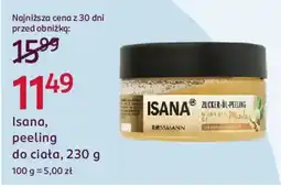 Rossmann Isana, peeling do ciała oferta