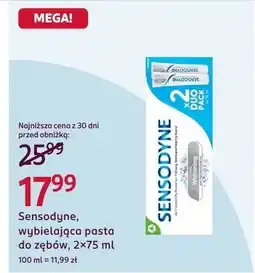 Rossmann Wybielająca pasta do zębów oferta