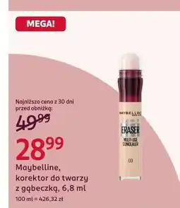 Rossmann Korektor do twarzy z gąbeczką oferta