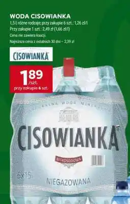 Stokrotka Market Woda Cisowianka oferta