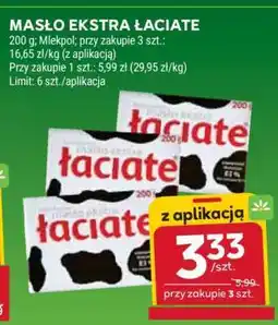 Stokrotka Market Masło ekstra ŁACIATE oferta