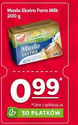 Stokrotka Market Masło Ekstra Farm Milk 200 g oferta