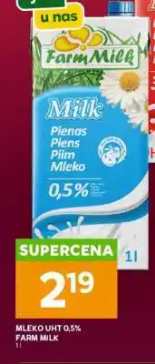 Stokrotka Market MLEKO UHT 0,5% FARM MILK oferta