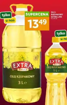 Stokrotka Market Olej rzepakowy Extra Line 3L oferta