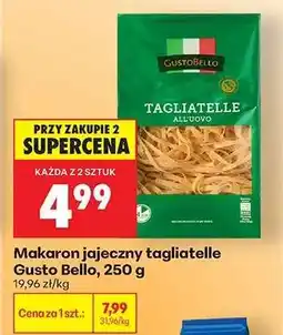 Biedronka Makaron jajeczny tagliatelle Gusto Bello, 250 g oferta