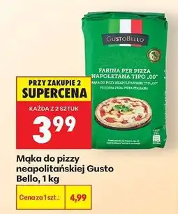 Biedronka Mąka do pizzy neapolitańskiej Gusto Bello 1 kg oferta