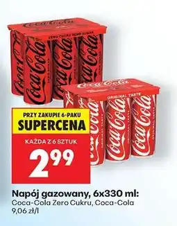 Biedronka Napój gazowany 6x330 ml oferta