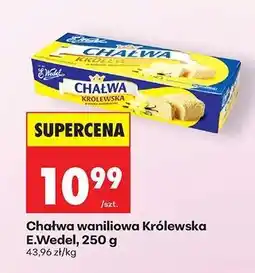 Biedronka Chałwa waniliowa Królewska E.Wedel, 250 g oferta