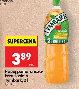 Biedronka Napój pomarańcza-brzoskwinia Tymbark, 2 l oferta