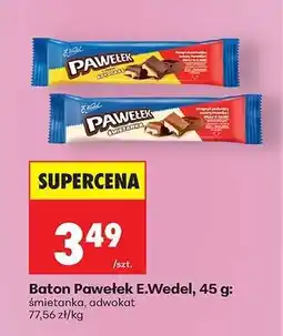 Biedronka Baton Pawełek E.Wedel 45 g oferta