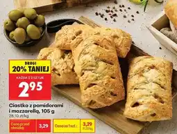 Biedronka Ciastko z pomidorami i mozzarellą, 105 g oferta
