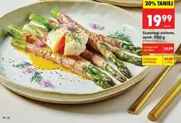 Biedronka Szparagi zielone Opak. 500 g oferta