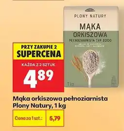 Biedronka Mąka orkiszowa pełnoziarnista Plony Natury 1 kg oferta