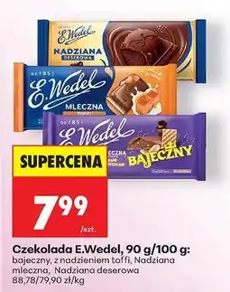 Biedronka Czekolada E. Wedel oferta