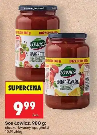 Biedronka Sos Łowicz, 980 g oferta