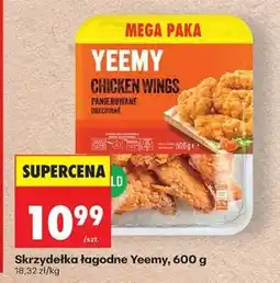 Biedronka Skrzydełka łagodne Yeemy, 600 g oferta