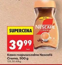 Biedronka Kawa rozpuszczalna Nescafé Crema 300 g oferta